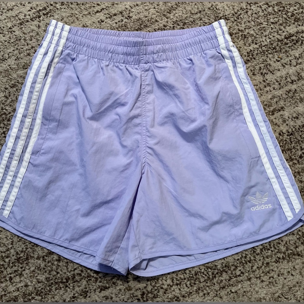 NWT/ Adidas Lavender Men’s  Athletic Sprinter Shorts, Size S